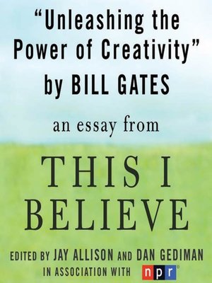 cover image of Unleashing the Power of Creativity